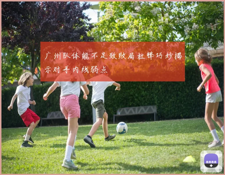 广州队体能不足致败局杜锋巧妙揭示对手内线弱点